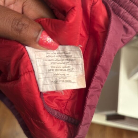 Patagonia Women's  Burgundy Maroon Parka Jacket Coat size XL - Picture 4 of 11